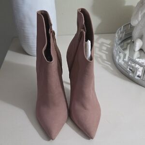 Aldo Women's Pink Heeled Boots